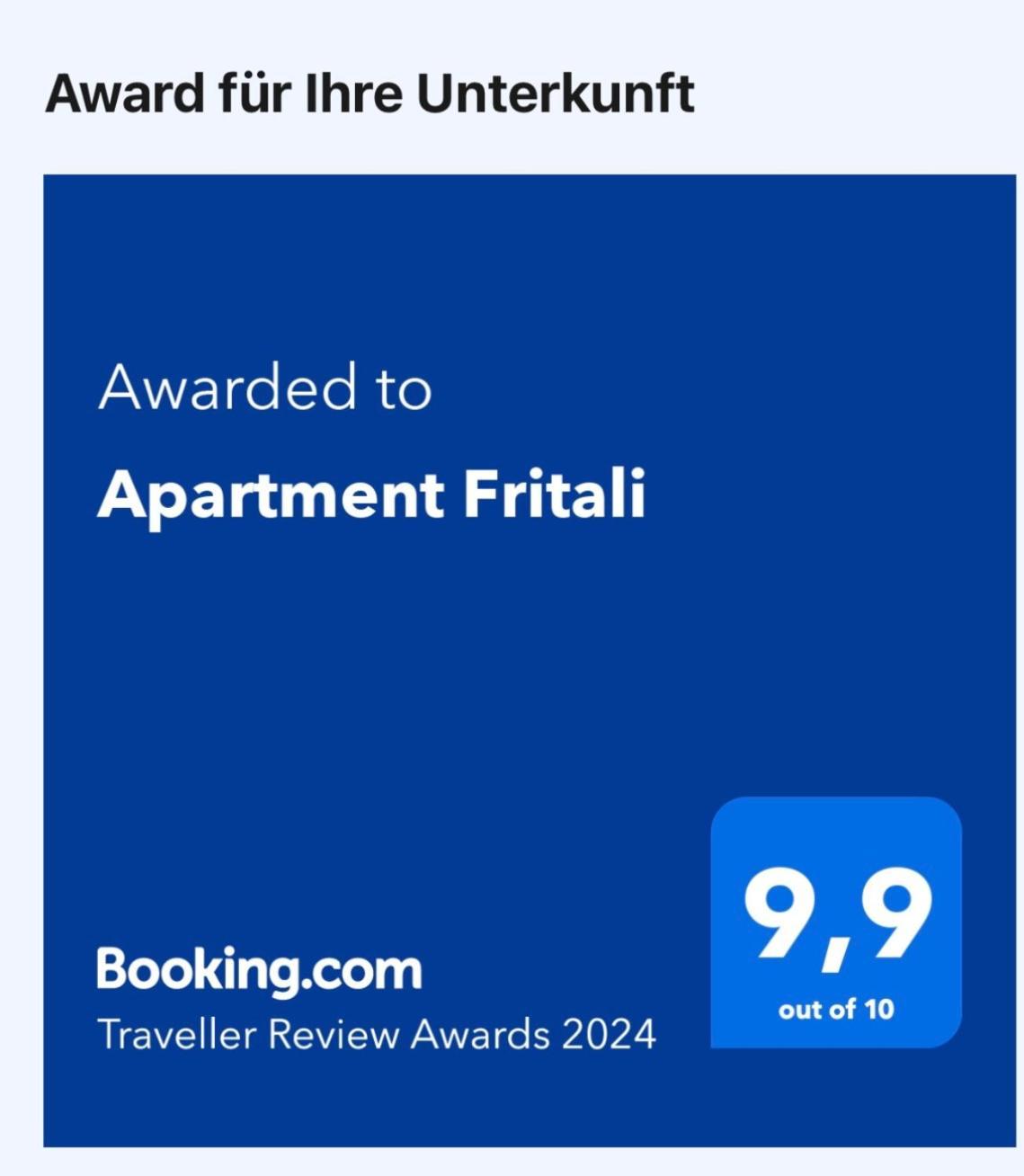 Apartment Fritali Tadten Exterior photo